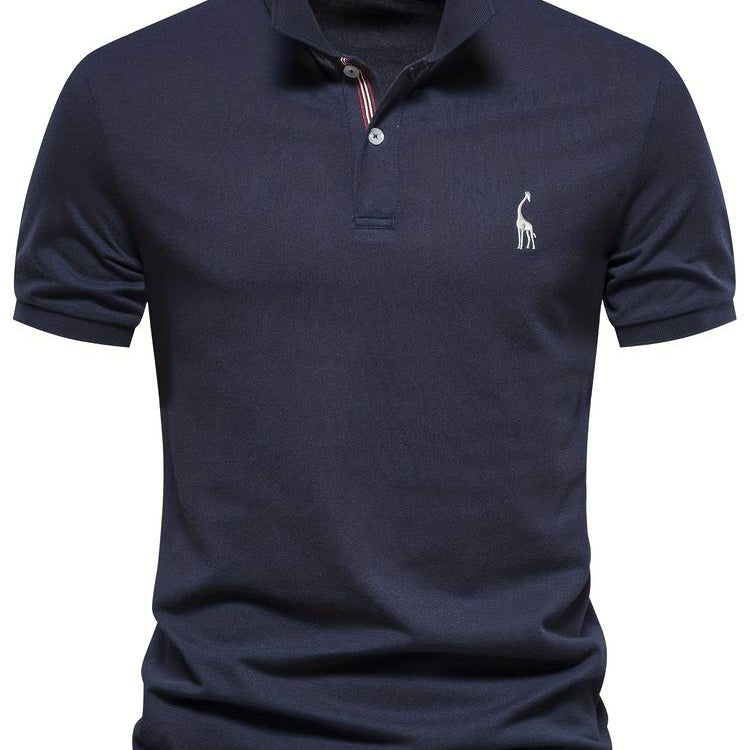 Mateo | Slim Fitted Klassiek Poloshirt met subtiele Kragendetail