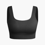 Elaine | Naadloos Sportset met Crop-Top & Yoga Shorts