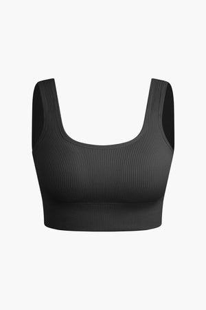 Elaine | Naadloos Sportset met Crop-Top & Yoga Shorts