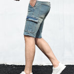 Giel™ Heren Denim Cargo Shorts