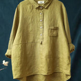 Keira™ Casual Linnen Blouse voor Dames