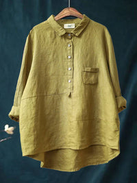 Keira™ Casual Linnen Blouse voor Dames