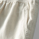 Casual Linnen Set met Henley Overhemd en Broek