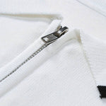 Klassiek Poloshirt met Rits en Contrastdetails
