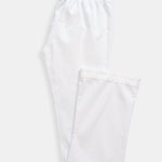 Leonardo | Heren-Loungebundhose in Wit met Kordelzug