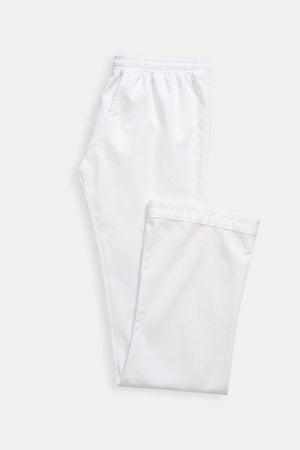 Leonardo | Heren-Loungebundhose in Wit met Kordelzug