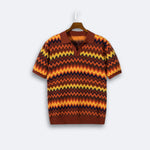 Retro-Trui met Zigzagpatroon