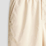 Killian | Beige herenbroek met elastische tailleband en knoopsluiting
