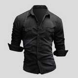 Herman™ Heren Denim Overhemd