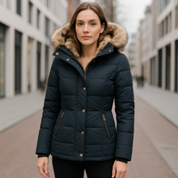 Almaz | Getailleerde Winterjas met Zachte Voering