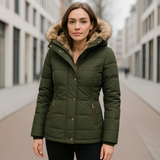 Almaz | Getailleerde Winterjas met Zachte Voering