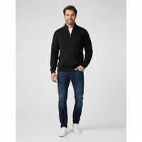 Half™ Zip Gebreide Trui | Wolmix | Modern en Comfortabel