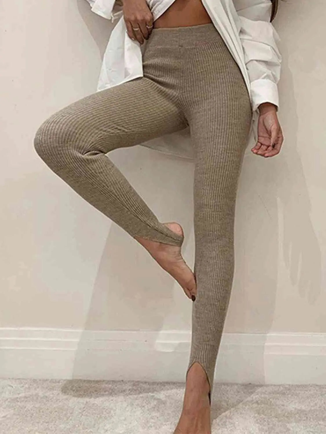 Clara | Geribbelde Mid-Waist-Leggings – Comfort en Stijl voor Elke Dag