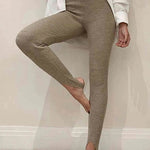 Clara | Geribbelde Mid-Waist-Leggings – Comfort en Stijl voor Elke Dag