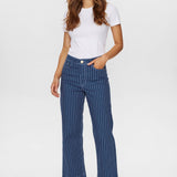 Gestreepte™ Broek | Hoge Taille | Wijde Pijpen