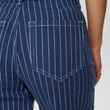 Gestreepte™ Broek | Hoge Taille | Wijde Pijpen