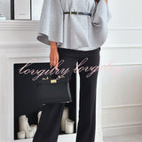 Gemma™ Elegante Cape-Stijl Top voor Dames
