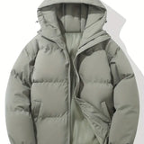 Casual Donsjas met Capuchon - Jas Heren - Winter - Regular Fit