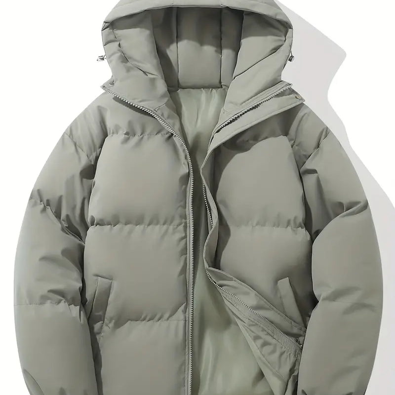 Casual Donsjas met Capuchon - Jas Heren - Winter - Regular Fit