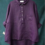 Keira™ Casual Linnen Blouse voor Dames