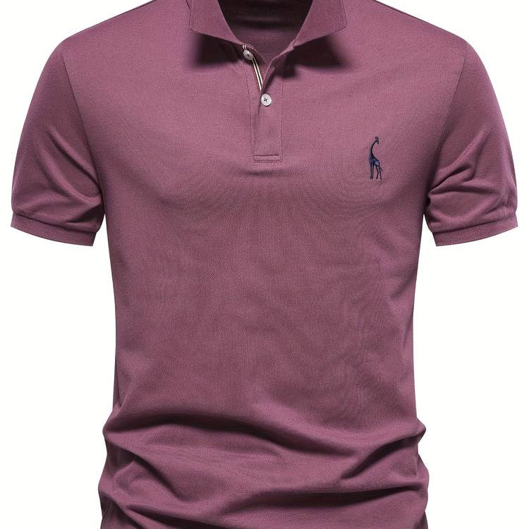 Mateo | Slim Fitted Klassiek Poloshirt met subtiele Kragendetail