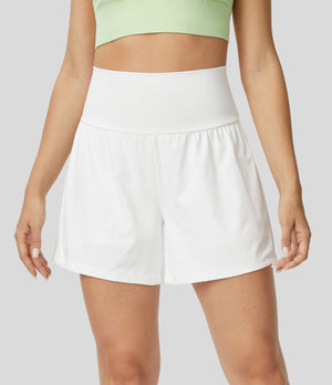 Johanna | Multifunctionele 2-in-1 Yoga Shorts met Zakken