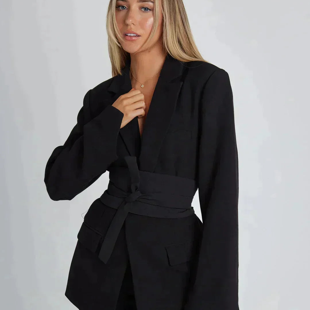 Blazer met Ceintuur | Getailleerd | Modern & Veelzijdig