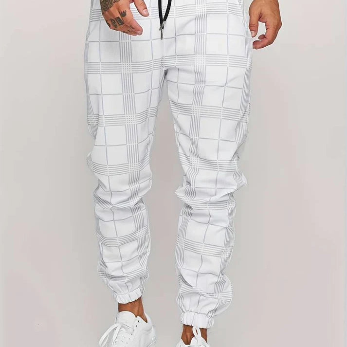 Evert™ Geruite Joggingbroek