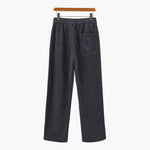 Leonardo | Heren Corduroy Broek met Wijde Pijpen & Touwtjes