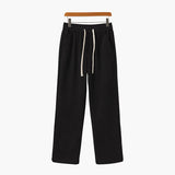 Leonardo | Heren Corduroy Broek met Wijde Pijpen & Touwtjes