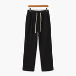 Leonardo | Heren Corduroy Broek met Wijde Pijpen & Touwtjes