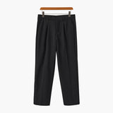 Enzo | Hoge Taille met Wijde Pijpen Anzugbroek