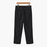 Enzo | Hoge Taille met Wijde Pijpen Anzugbroek
