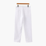 Enzo | Hoge Taille met Wijde Pijpen Anzugbroek