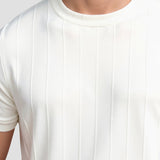 Oude Geld Classic Heavy O-Hals Gestreept T-Shirt