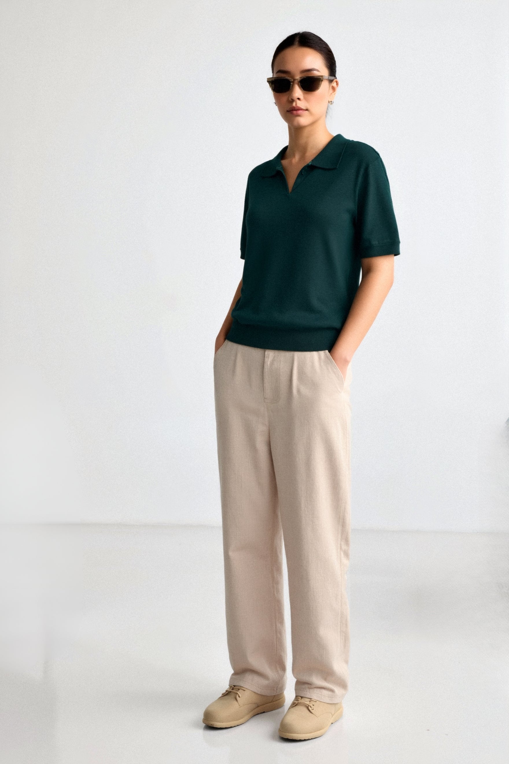 Poloshirt met korte mouwen