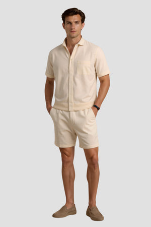 Heren Shorts in Beige met Koord – Minimalistisch Comfort