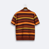 Retro-Trui met Zigzagpatroon
