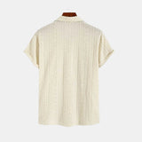 Luchtig Haakshirt met Korte Mouwen