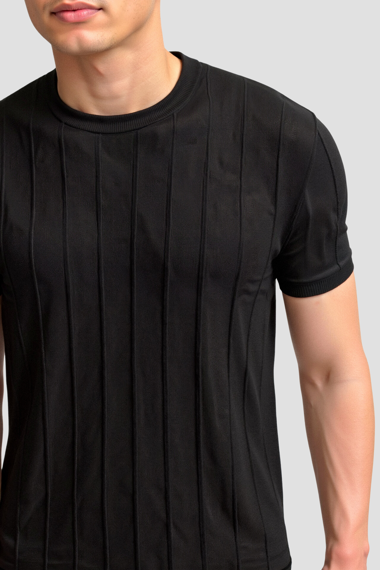 Oude Geld Classic Heavy O-Hals Gestreept T-Shirt