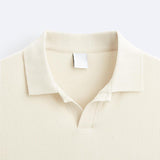 Beige pullover met polokraag – Casual stijl met elegantie