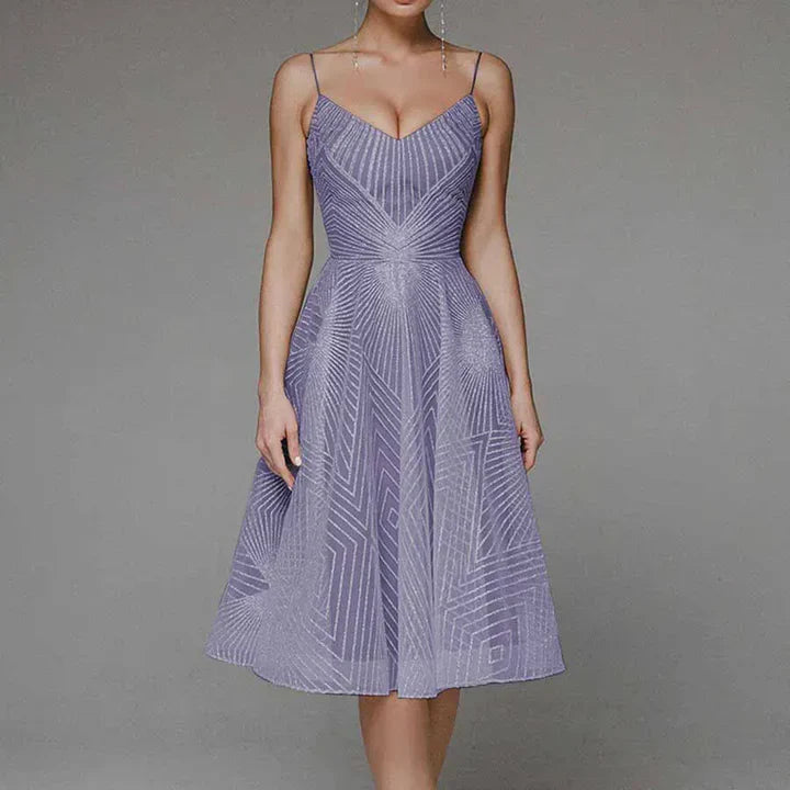 Mila™ Elegante A-lijn Cocktailjurk