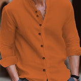 Sam™ Heren Casual Linnen Shirt