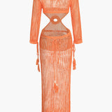 Kate | Boho-Strandjurk met Cut-Outs – Perfect voor Zomer & Vakantie