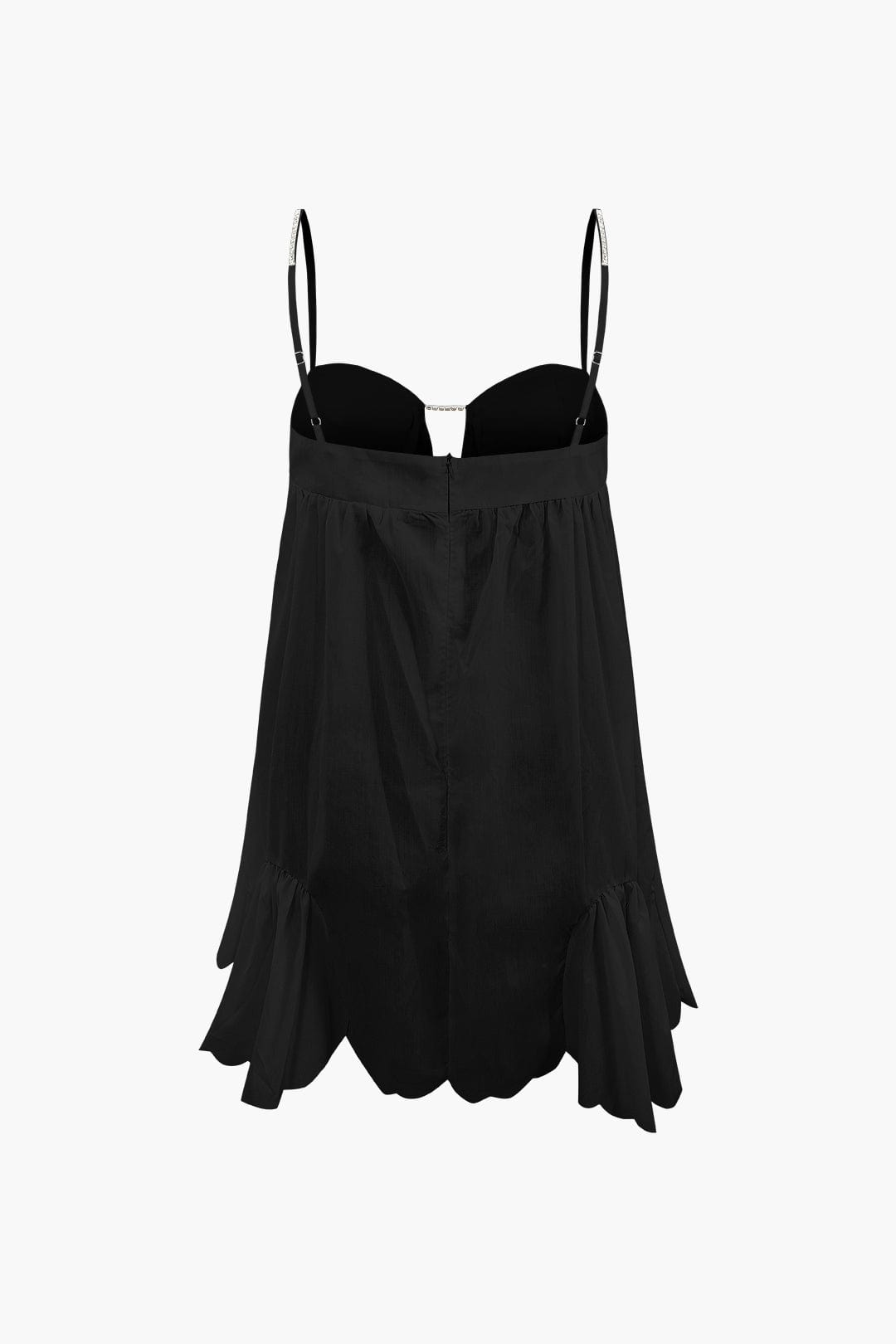 Sophia | Glamoureus Mini-jurk met Kristalbandjes – Vrouwelijk & stijlvol voor speciale gelegenheden