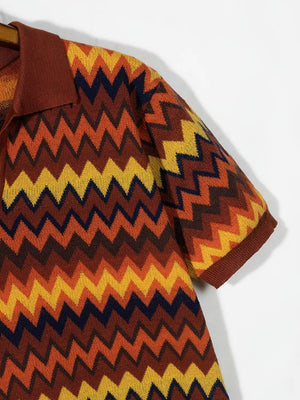 Retro-Trui met Zigzagpatroon