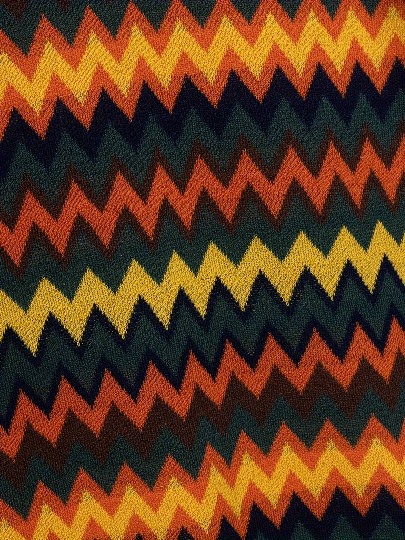 Retro-Trui met Zigzagpatroon