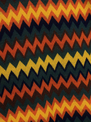 Retro-Trui met Zigzagpatroon