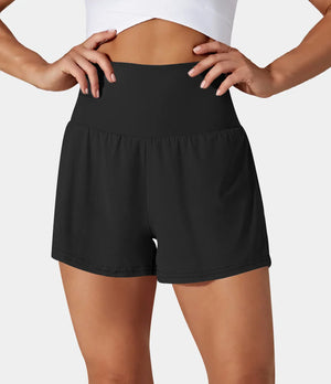 Johanna | Multifunctionele 2-in-1 Yoga Shorts met Zakken