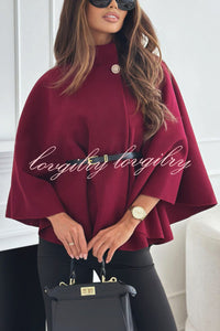 Gemma™ Elegante Cape-Stijl Top voor Dames